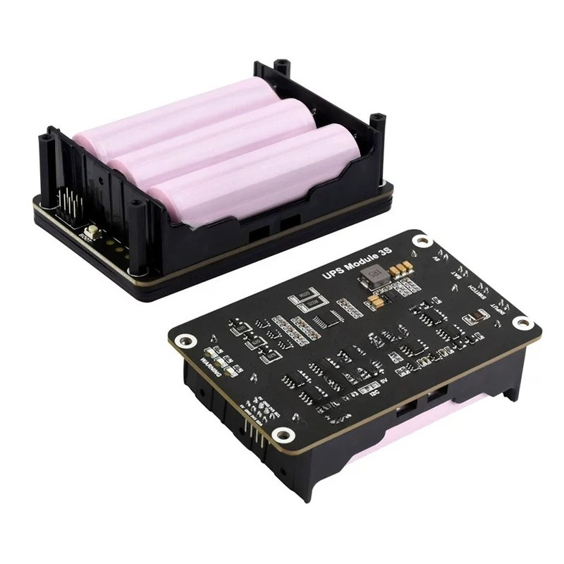 Raspberry Pi Uninterrupted Power Supply Ups 18650 - Moduł zasilania 3S do Raspberry Pi