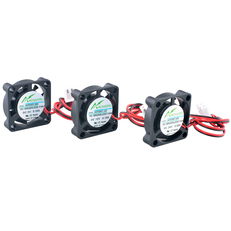 Raspberry Pi Water Cooling Kit - ANCHAOPU 25mm ultracienki wentylator chłodzący 2.5cm