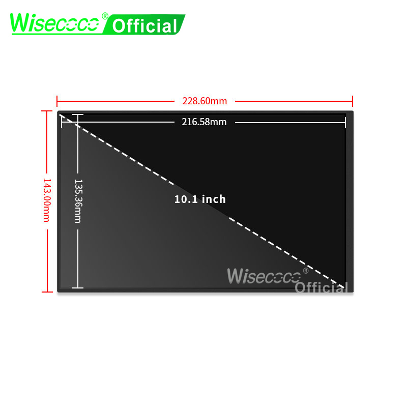 Wisecoco 10.1 Cal pojemnościow – Raspberry Pi 10.1 Inch Capacitive Touch Screen Ips recenzja i cena