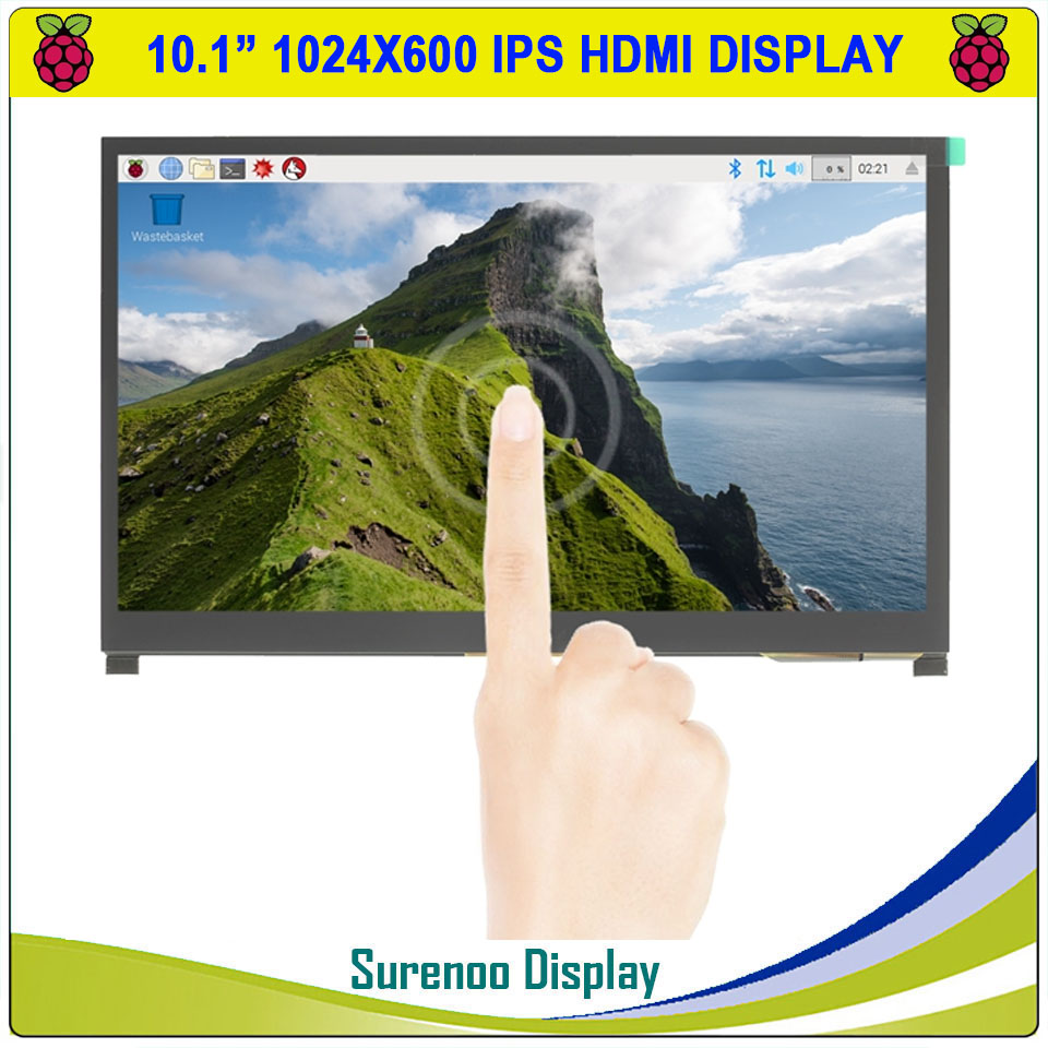 10,1-calowy wyświetlacz LCD IP – Raspberry Pi 10.1 Inch Capacitive Touch Screen Ips recenzja i cena